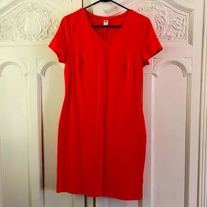 Old Navy orange tshirt dress